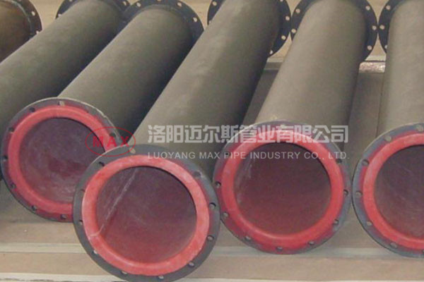 耐磨襯膠鋼管 耐磨襯膠鋼管